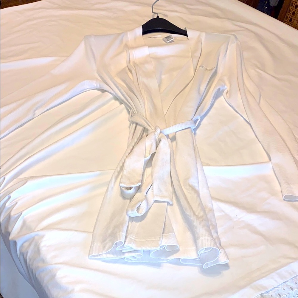 Elegant White Women's Robe